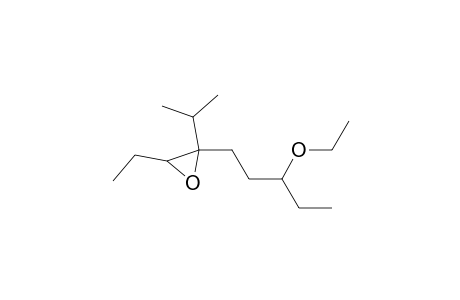 3,4-Epoxy-4-isopropyl-7-ethoxynonane