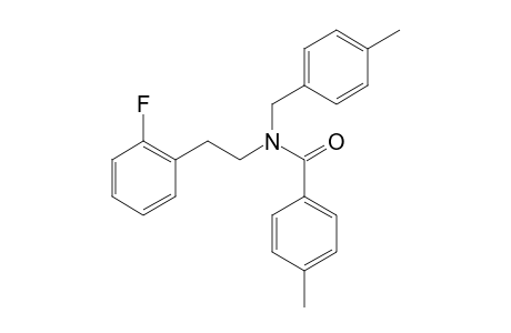 2-Fluorophenethylamine N-(4-methylbenzyl)-N-4-toluoyl