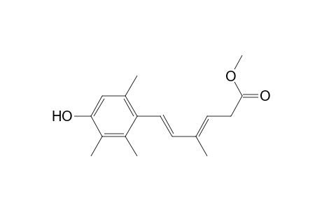 Methyl all-trans-6-(4-hydroxy-2,3,6-trimethylphenyl)-4-methyl-3,5-hexadienoate
