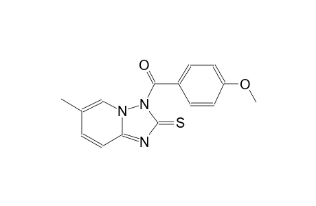 3-(4-methoxybenzoyl)-6-methyl[1,2,4]triazolo[1,5-a]pyridine-2(3H)-thione