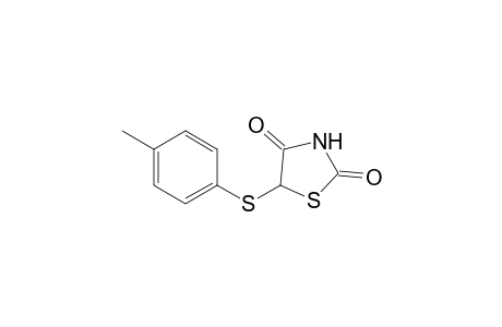 5-(p-tolylsulfanyl)thiazolidine-2,4-dione