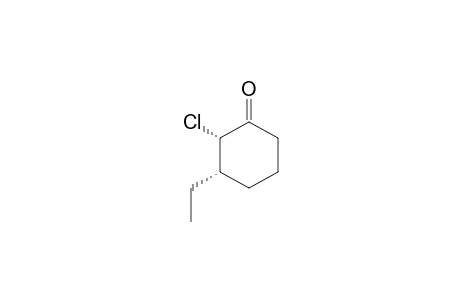 CIS-2-CHLORO-3-ETHYLCYCLOHEXANONE