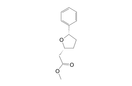 cis-Methyl (5-phenyltetrahydrofuran-2-yl)acetate