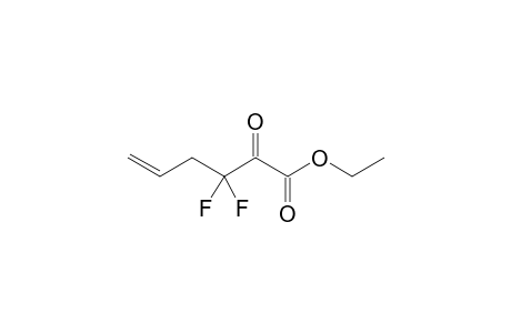 Ethyl 3,3-difluoro-2-oxo-5-hexenoate