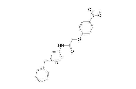 N-(1-benzyl-1H-pyrazol-4-yl)-2-(4-nitrophenoxy)acetamide