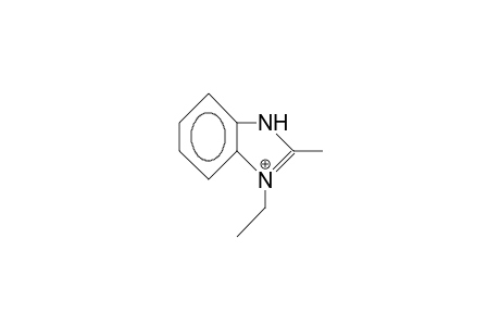 2-Methyl-3-ethyl-benzimidazolium cation