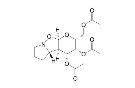 (2R,3R,4R,4aR,4bS,9aR)-3,4-Diacetoxy-2-(acetoxymethyl)-octahydro-2H-pyrano[3,2-d]pyrrolo[1,2-b]isoxazole