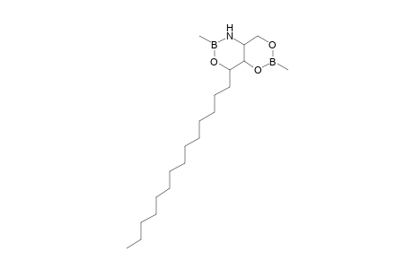 2,6-Dimethyl-8-myristyl-4a,5,8,8a-tetrahydro-4H-[1,3,2]dioxaborino[5,4-d][1,3,2]oxazaborine