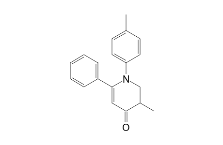 5-methyl-1-(4-methylphenyl)-2-phenyl-5,6-dihydropyridin-4-one