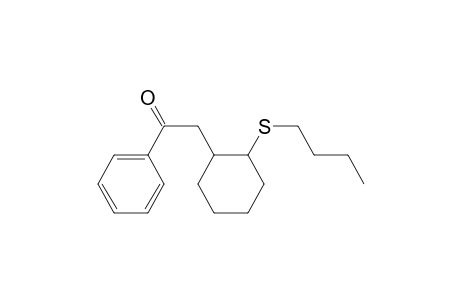 2-[2-(butylthio)cyclohexyl]-1-phenyl-ethanone