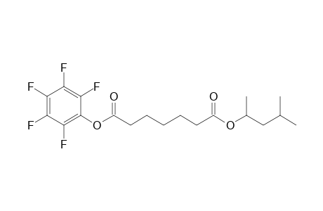 Pimelic acid, pentafluorophenyl 4-methylpent-2-yl ester