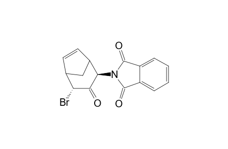 2.alpha.-Bromo-4.beta.-phthalimidobicyclo[3.2.1]oct-6-en-3-one