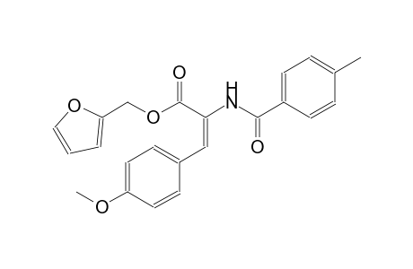 2-furylmethyl (2E)-3-(4-methoxyphenyl)-2-[(4-methylbenzoyl)amino]-2-propenoate