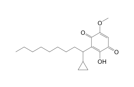 2,5-Cyclohexadiene-1,4-dione, 3-(1-cyclopropylnonyl)-2-hydroxy-5-methoxy-