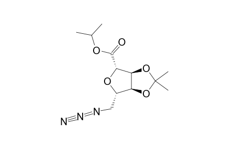 ISOPROPYL-2,5-ANHYDRO-6-AZIDO-6-DEOXY-3,4-O-ISOPROPYLIDENE-L-ALLONATE