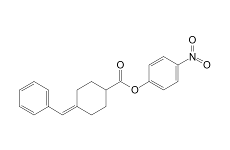 4-Nitrophenyl (R)-4-(phenylmethylene)cyclohexanecarboxylate