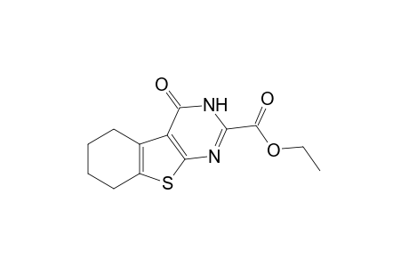 3,4,5,6,7,8-hexahydro-4-oxo[1]benzothieno[2,3-d]pyrimidine-2-carboxylic acid, ethyl ester