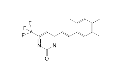 2(3H)-pyrimidinone, 4-(trifluoromethyl)-6-[(E)-2-(2,4,5-trimethylphenyl)ethenyl]-