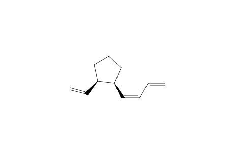 Cyclopentane, 1-(1,3-butadienyl)-2-ethenyl-, [1.alpha.(Z),2.alpha.]-(.+-.)-
