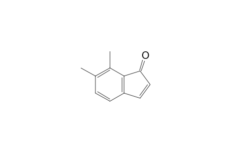 1H-Inden-1-one, 6,7-dimethyl-