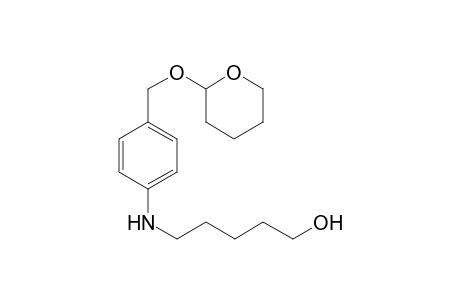 N-(5'-Hydroxypentyl)aminobenzyl 2'-O-Tetrahydropyranyl Ether