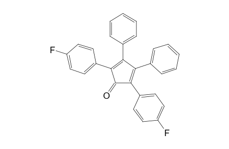 2,5-Bis(4-fluorophenyl)-3,4-diphenylcyclopenta-2,4-dien-1-one
