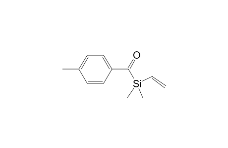 {[Vinyl(dimethylsilyl)]-(p-methylbenzoyl)}-silane