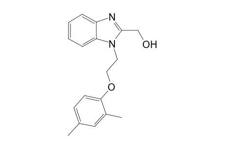 1H-1,3-Benzimidazole-2-methanol, 1-[2-(2,4-dimethylphenoxy)ethyl]-