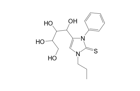 1,3-Dihydro-1-propyl-3-phenyl-4-(D-arabinotetritol-1'-yl)-2H-imidazole-2-thione