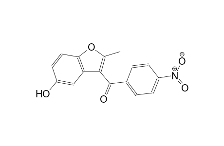 (5-hydroxy-2-methyl-1-benzofuran-3-yl)(4-nitrophenyl)methanone