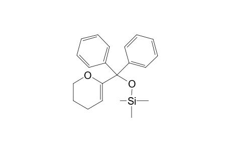 ((3,4-dihydro-2H-pyran-6-yl)diphenylmethoxy)trimethylsilane