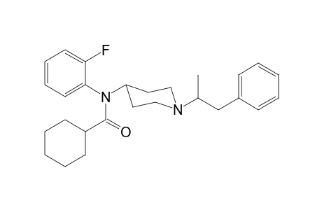 N-2-Fluorophenyl-N-(1-(1-phenylpropan-2-yl)piperidin-4-yl)cyclohexanecarboxamide