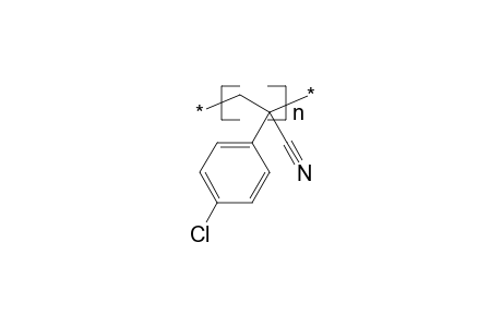 Poly[alpha-(4-chlorophenyl)acrylonitrile]