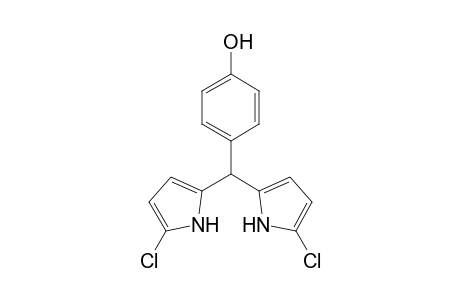 1,1'-Dichloro-5-(4-hydroxyphenyl)dipyrromethane