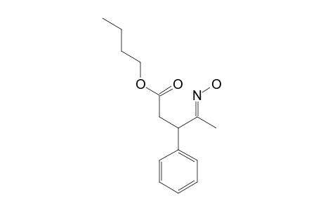 4-HYDROXYIMINO-3-PHENYL-PENTANOIC-ACID-BUTYLESTER
