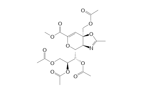 2-METHYL-4,5-DIHYDRO-(METHYL-4-C-ACETOXYMETHYL-7,8,9-TRI-O-ACETYL-2,6-ANHYDRO-3,4,5-TRIDEOXY-D-GLYCERO-D-TALO-NON-2-ENONATO)-[5,4-D]-[1,3]-