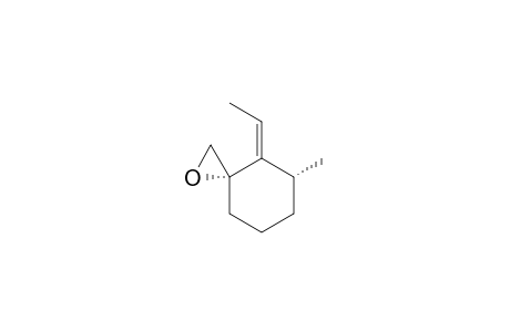 1-Oxaspiro[2.5]octane, 4-ethylidene-5-methyl-, (3.alpha.,4Z,5.alpha.)-
