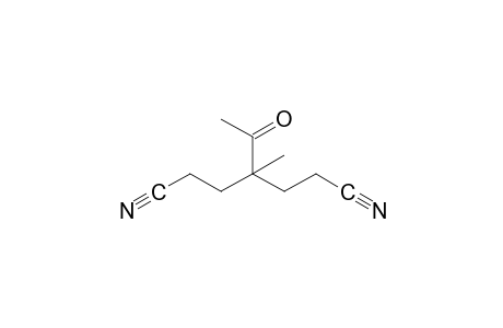 4-acetyl-4-methylheptanedinitrile