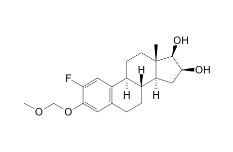 (8R,9S,13S,14S,16S,17R)-2-fluoranyl-3-(methoxymethoxy)-13-methyl-6,7,8,9,11,12,14,15,16,17-decahydrocyclopenta[a]phenanthrene-16,17-diol