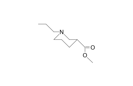 1-Propyl-3-carbomethoxy-piperidine
