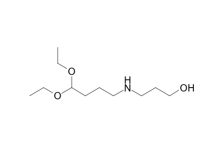 N-(4',4'-Diethoxybutyl)-3-hydroxypropylamine