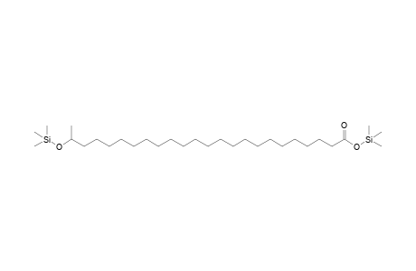 Tetracosanoic acid <23-hydroxy->, di-TMS