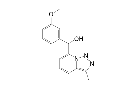 3-Methoxyphenyl-3-methyl[1,2,3]triazolo[1,5-a]pyridin-7-ylmethanol