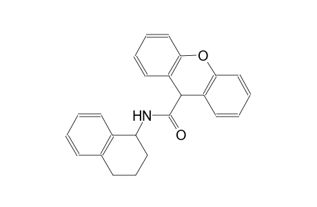 N-(1,2,3,4-tetrahydro-1-naphthalenyl)-9H-xanthene-9-carboxamide