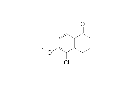 5-Chloranyl-6-methoxy-3,4-dihydro-2H-naphthalen-1-one