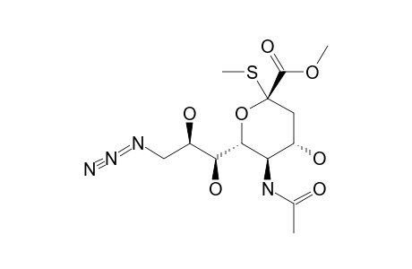 METHYL_(METHYL_5-ACETAMIDO-9-AZIDO-3,5,9-TRIDEOXY-2-THIO-D-GLYCERO-ALPHA-D-GALACTO-2-NONULOPYRANOSID)-ONATE