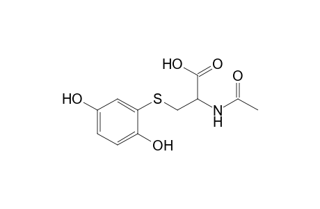 2-Acetamido-3-(2,5-dihydroxyphenyl)sulfanyl-propanoic acid