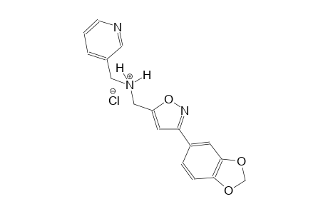 3-pyridinemethanaminium, N-[[3-(1,3-benzodioxol-5-yl)-5-isoxazolyl]methyl]-, chloride