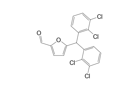 5-[Bis(2,3-dichlorophenyl)methyl]furan-2-carbaldehyde