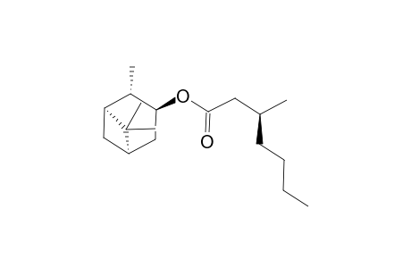 (S)-3-Methyl-heptanoic acid (1S,2S,3S,5R)-2,6,6-trimethyl-bicyclo[3.1.1]hept-3-yl ester